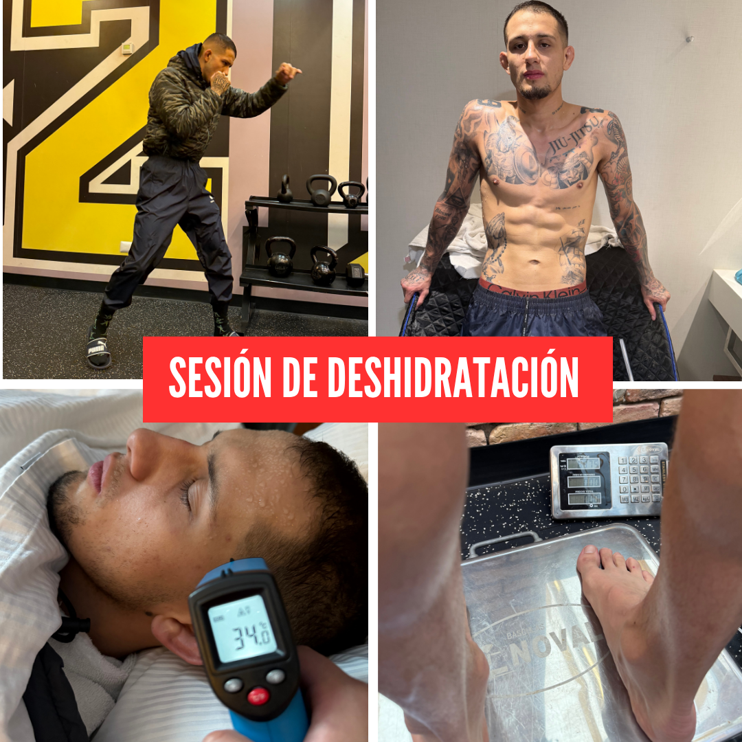 SESIÓN DE DESHIDRATACIÓN PARA PESAJE